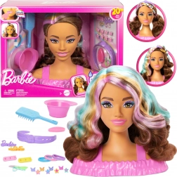 Barbie Frisier- und Stylingkopf mit Zubehör, 20 Teile