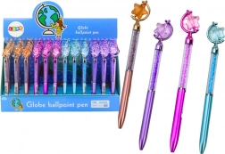 Kugelschreiber mit Sternchen, blaue Tinte 0,7 mm – Farbmix