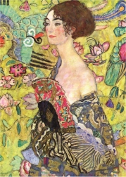 Puzzle Dame mit Fächer 1000 Teile EDUCA