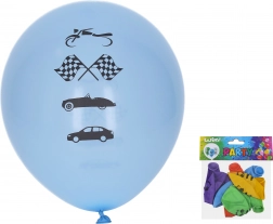 Luftballons 30 cm Autos – Set mit 5 Stück