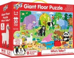 Galt riesiges Bodenpuzzle Wer ist größer? 30 Teile