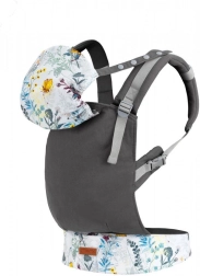 Ergonomische Babytrage MoMi COLLET – Blumenmuster