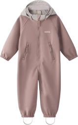 Leokid Softshell-Overall Lilo Ash Rose Größe 80