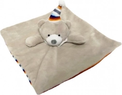 Schmusetuch Bär mit Ballon 25 × 25 cm