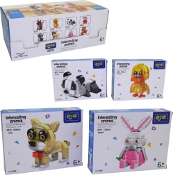 Baustein-Set mit Tieren, 93 Teile