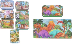 Puzzle 60 Teile in Metallbox