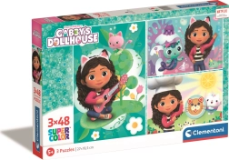 Puzzle 3×48 Teile Gabis magisches Haus
