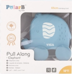 Holz-Ziehtier Elefant