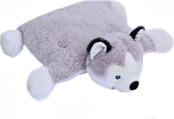 Plüsch-Kissen Husky 2-in-1 für Kinder