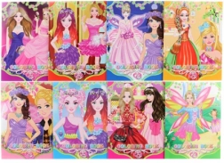 Malbuch für Mädchen – Heft mit 16 Blättern