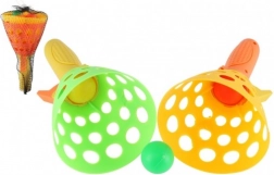 Kunststoffspiel Catch Ball – Set mit 2 Körbchen und 3 Bällen, 19 cm im Netz
