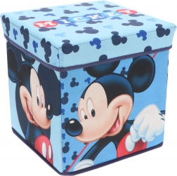 Cozy Noxxiez Aufbewahrungsbox und Hocker MICKEY MOUSE 30×30×30 cm