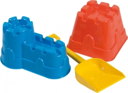 ANDRONI Sandformen – Burgmauern mit Schaufel (Farbmix)