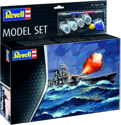 Modellbausatz Schlachtschiff Gneisenau 1:1200
