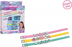 Armbänder mit Buchstaben gestalten – tschechische Verpackung