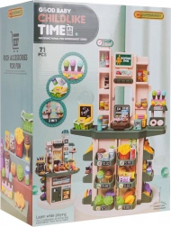 Kindersupermarkt mit Licht- und Soundfunktion + Zubehör