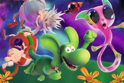 Puzzle 100 Teile - Drache Diplodok und Freunde