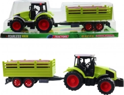 Traktor mit Anhänger und Schwungrad für Kinder