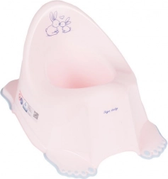 Spielender rutschfester Kindertopf Bunny – rosa