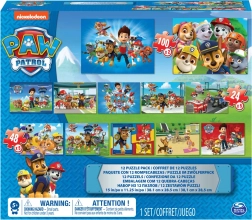 Paw Patrol großes Puzzle Set 12 Stk
