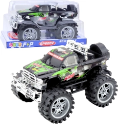 Geländewagen mit Hinterradantrieb grün‑schwarz 27 cm