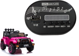 Musikpanel für Kinderauto mit Akku