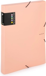 Box mit Gummi A4 Pastelini aprikose