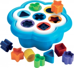 Quercetti Einlege-Spiel Daisy – Formblume für Kleinkinder