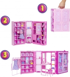 Barbie Traumkleiderschrank 3.0 mit Puppe