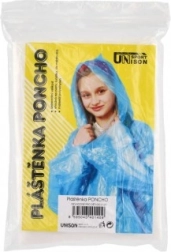 Regenponcho aus Polyethylen, Universalgröße