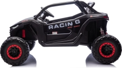 Elektrisches Auto Racing Road Schwarz