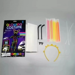 Set mit fluoreszierenden Leuchtstäben, 94 Stück