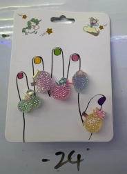 Set von Obst-Ringen, 5 Stk.