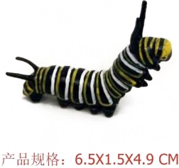 Figur Raupe Monarchfalter