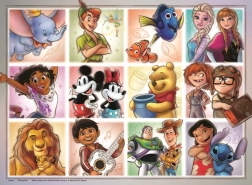 Puzzle Marvel: Disney Figuren XXL 100 Teile