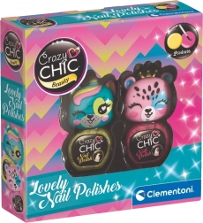 Clementoni Crazy Chic Beauty: Nagellack-Set Lovely – Set