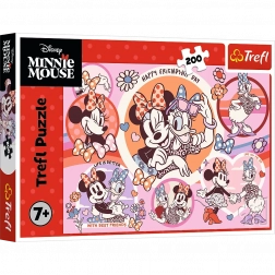 Puzzle mit 200 Teilen – MINNIE MOUSE Gewohnheiten