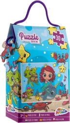 Puzzle Meerjungfrau 30 Teile 29 × 18 cm