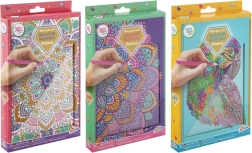 Grafix Diamantmalerei – Notizbuch A5 Mandala