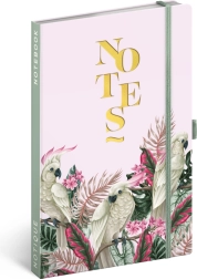 Notique Kakadu liniertes Notizbuch 13 × 21 cm