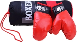 Boxset mit Handschuhen und Boxsack