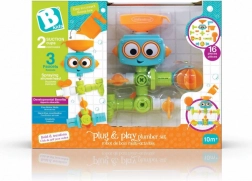 Badezimmer-Roboter mit Dusche