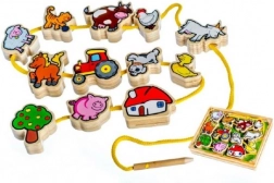 Holzfädelspiel Meine ersten Tiere