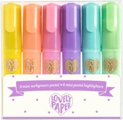 Pastell Mini Textmarker Djeco