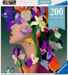 Ravensburger Puzzle Moment Blumenkopf Iris 200 Teile