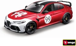 Metallmodellauto 1:18 BBURAGO Alfa Romeo Giulia GTAm Rot