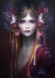 Grafika Puzzle Blume 500 Teile