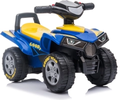 Kinder-Rutschfahrzeug-Quad mit LEDs und Geräuschen – Blau