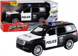 Polizeiauto mit Effekten, öffnenden Türen und Maßstab 1:14