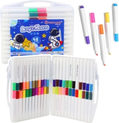 Acrylmarker-Set mit 48 Stück im Organizer